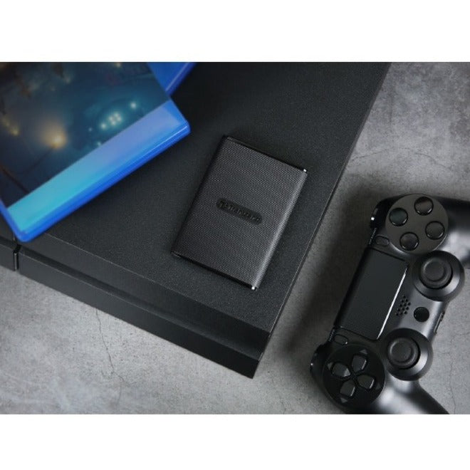 Transcend ESD270C 500 GB Portable Solid State Drive - External - Black TS500GESD270C