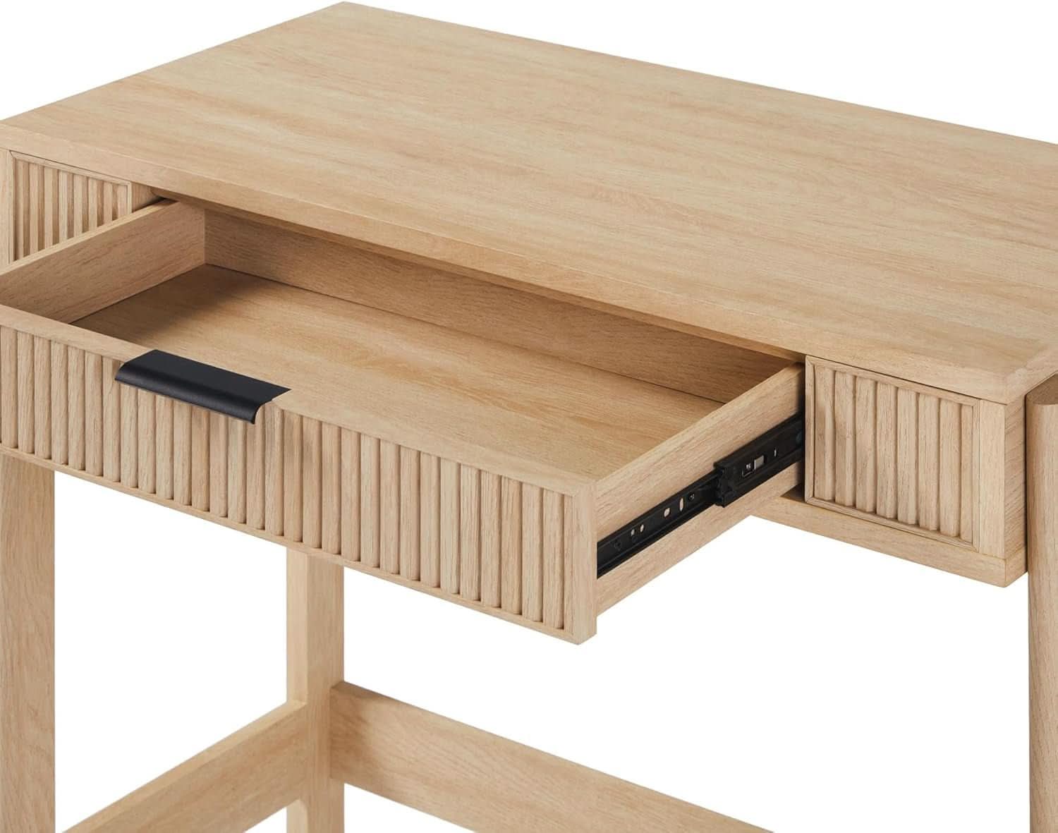 Transitional Lift-Top Desk With Storage And Adjustable Height