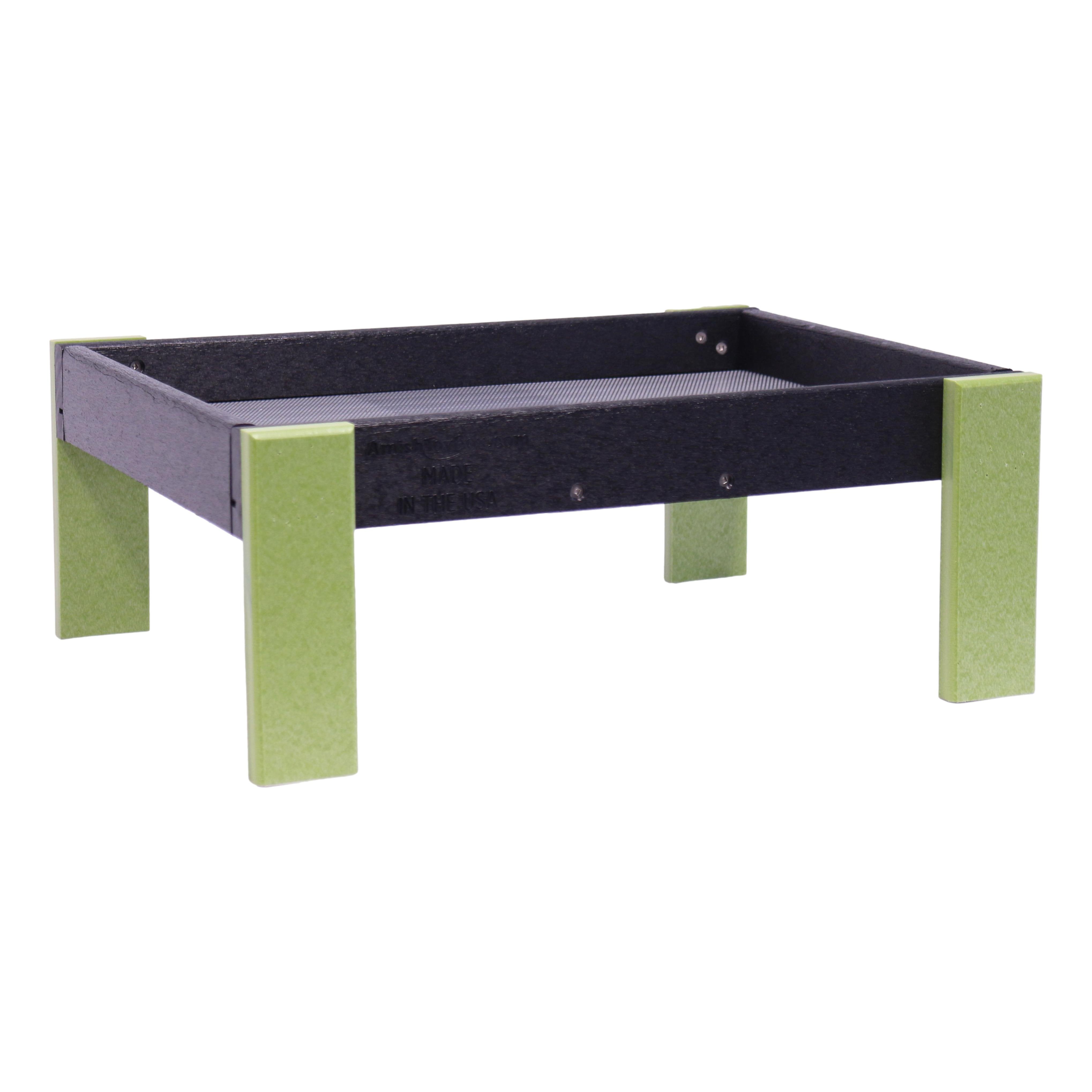 Tray Ground Bird Feeder, Wildlife Ground Feeder with Screen Mesh Tray