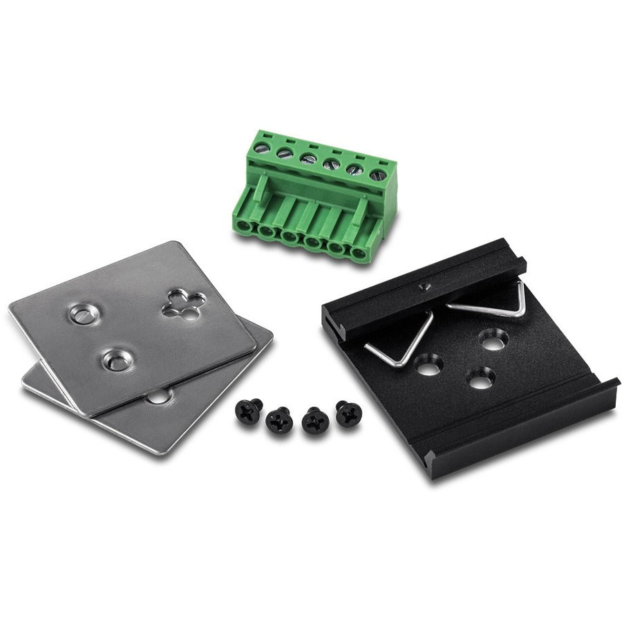 TrendNet 16-Port Industrial PoE+ Switch - DIN-Rail Gigabit Network Hub | Tecisoft® TI-PG162
