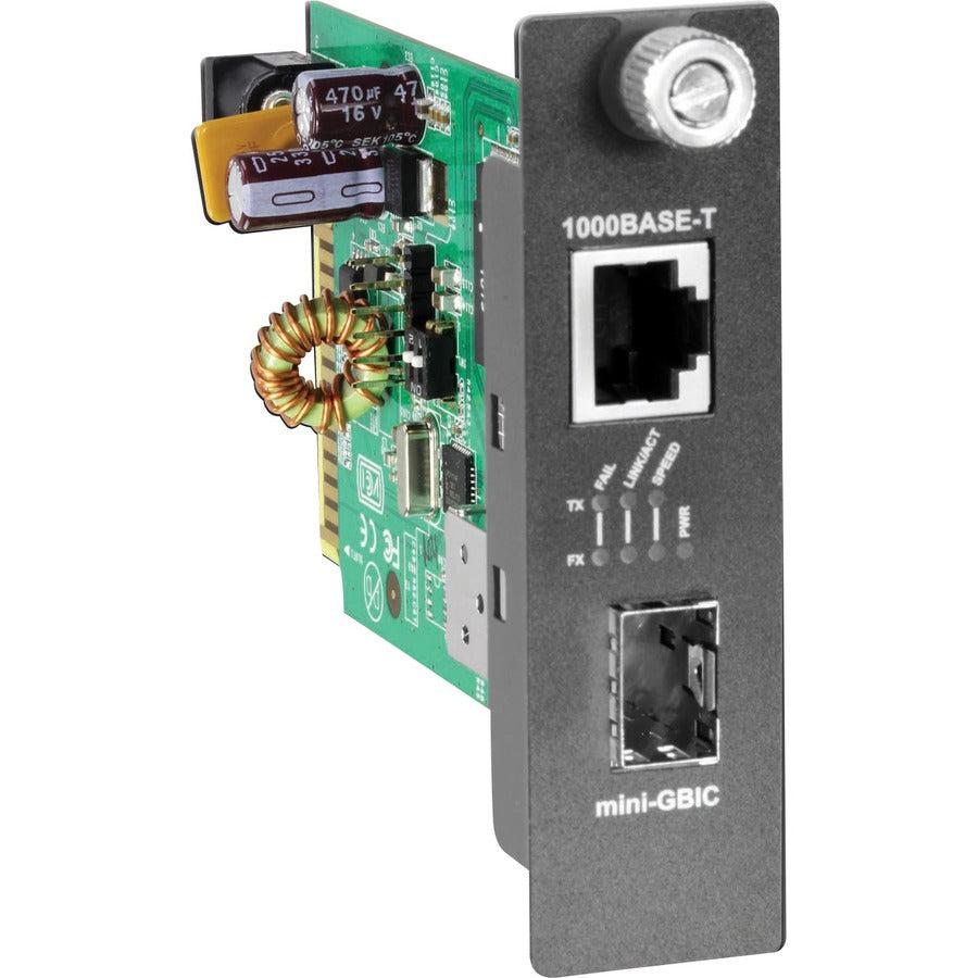 Trendnet Tfc-1000Mga Network Media Converter Internal 1000 Mbit/S Multi-Mode Black, Silver
