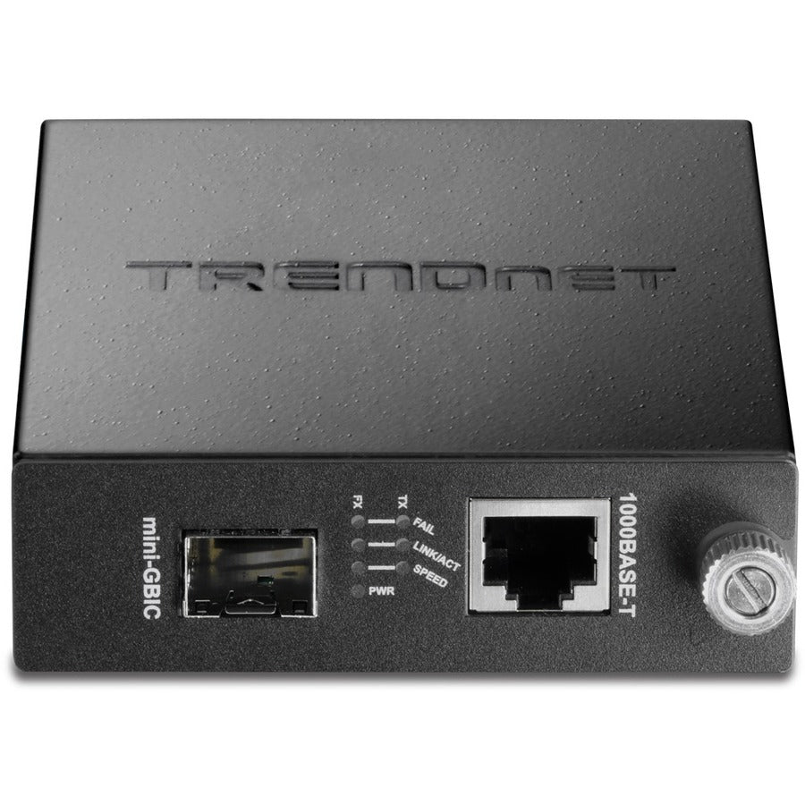 Trendnet Tfc-1000Mga Network Media Converter Internal 1000 Mbit/S Multi-Mode Black, Silver