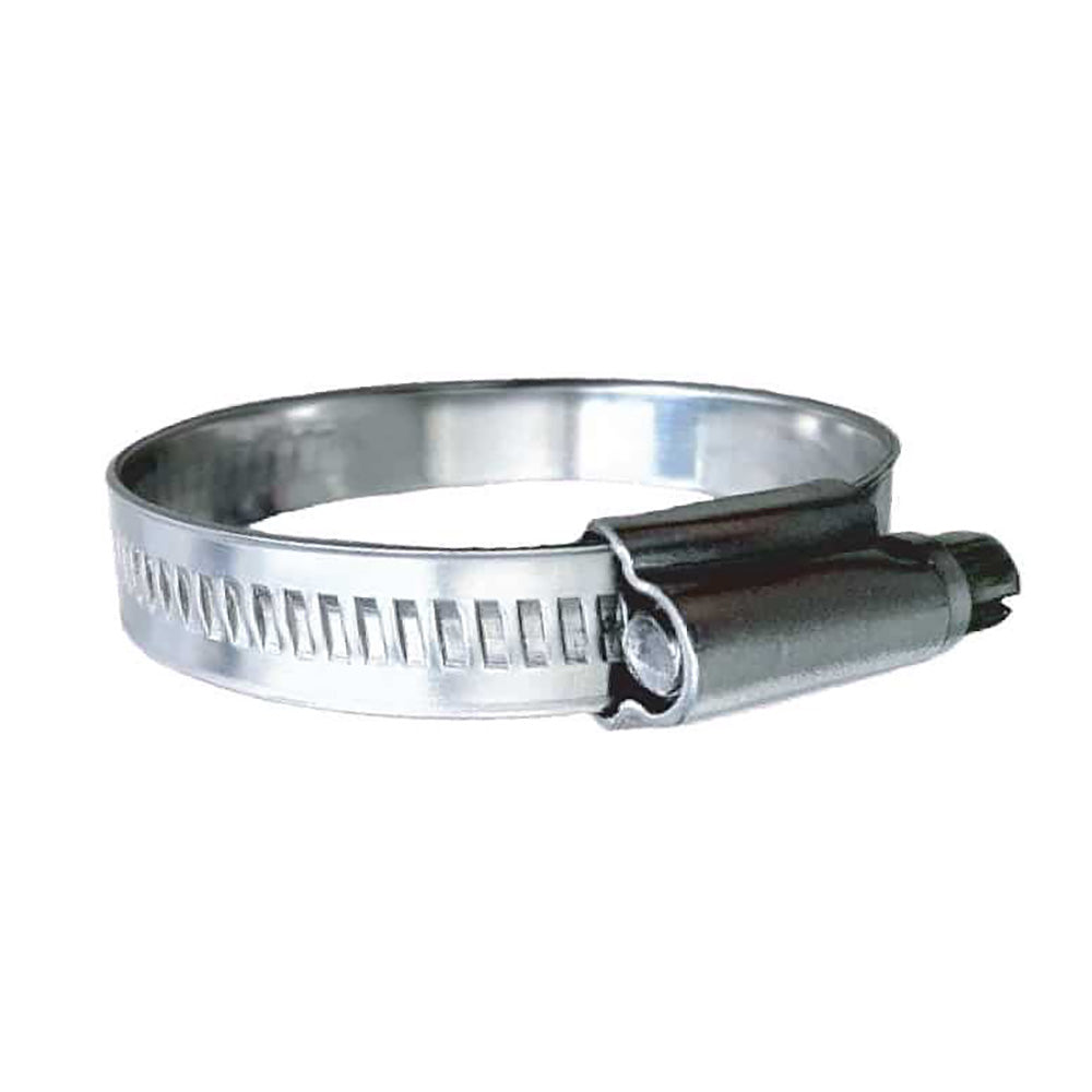 Trident Marine 316 SS Non-Perforated Worm Gear Hose Clamp - 15/32" Band - (2" - 2-9/16")