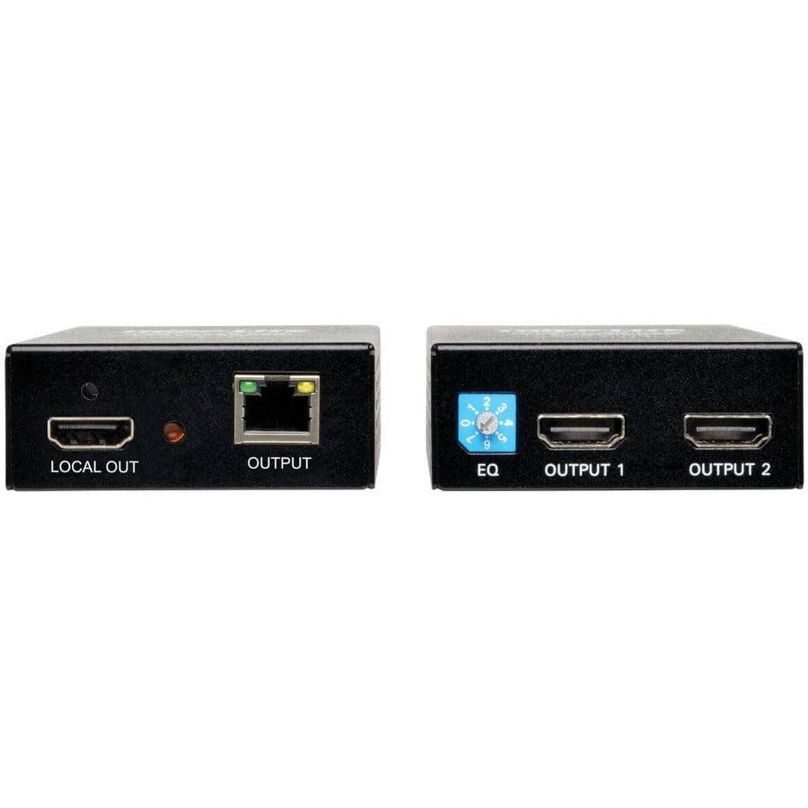 Tripp Lite 1 X 2 Hdmi Over Cat5 / Cat6 Extender Kit, Box-Style Transmitter And Receiver, 1080P @ 60 Hz, Up To 60.96 M (200-Ft.)