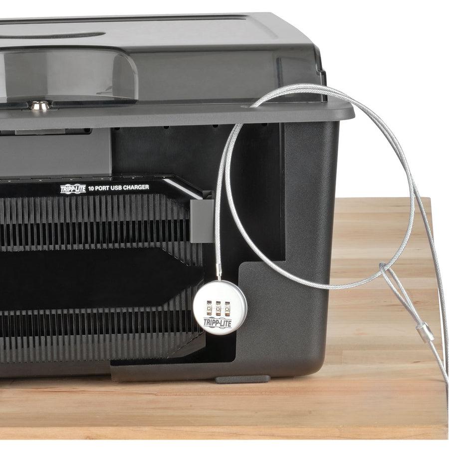 Tripp Lite 10-Device Desktop Usb Charging Station For Tablets, Laptops And E-Readers