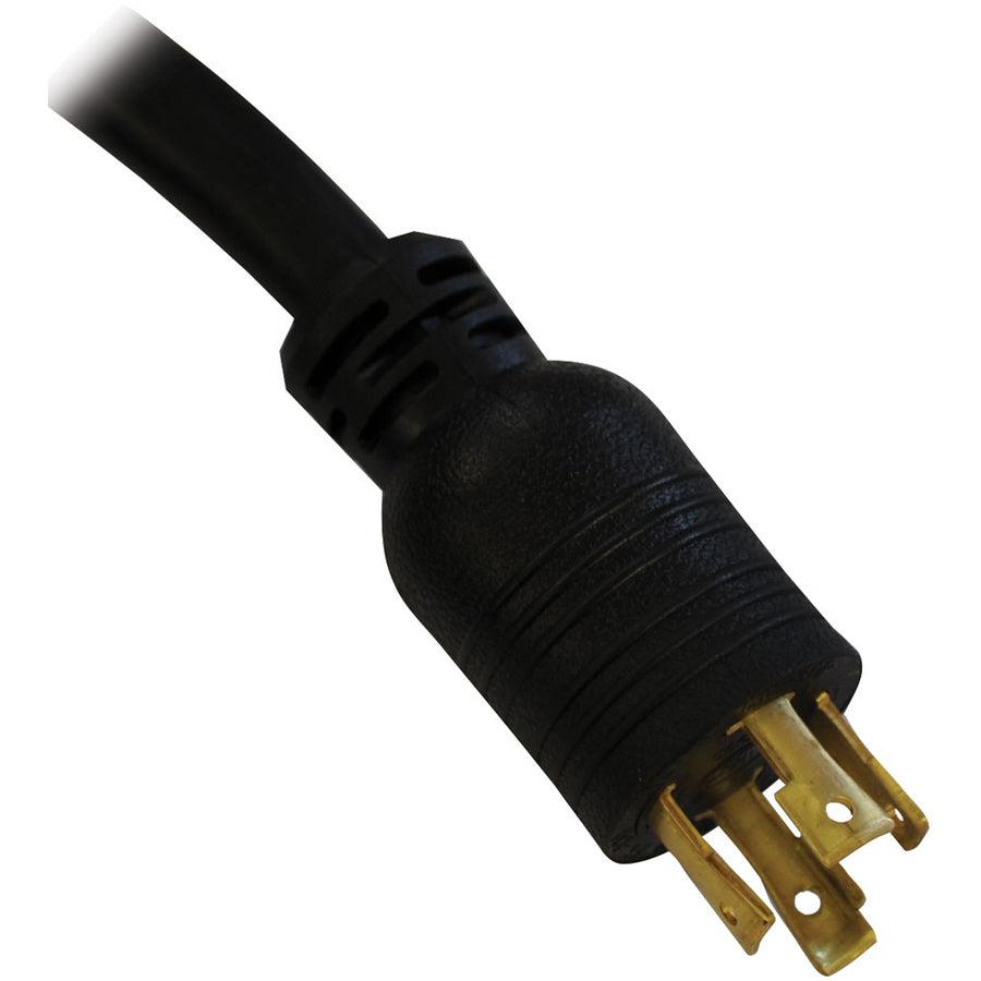 Tripp Lite 10Kw 3-Phase Monitored Pdu, Lx Interface, 200/208/240V Outlets (42 C13/6 C19), Lcd, Nema L15-30P, 1.8M/6 Ft. Cord, 0U 1.8M/70 In. Height, Taa