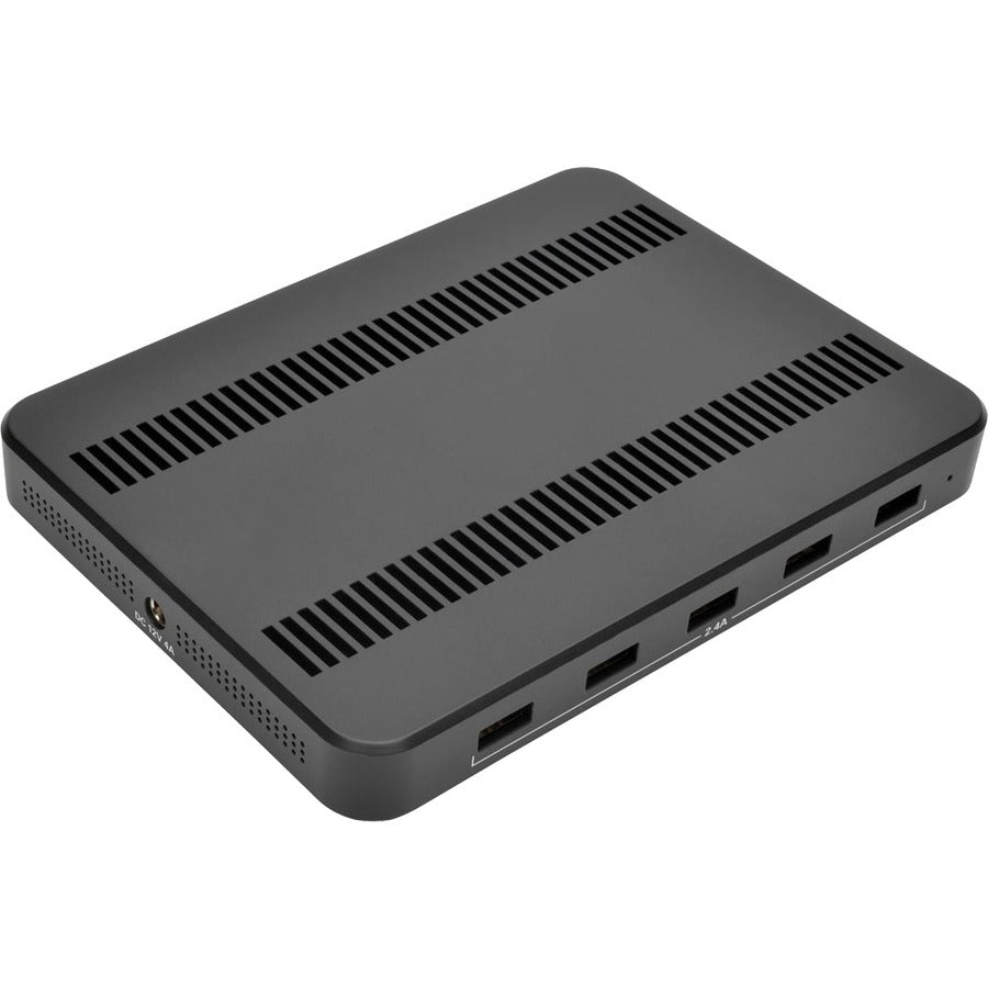 Tripp Lite 5-Port Usb Charging Station With Built-In Device Storage, 12V 4A (48W) Usb Charger Output