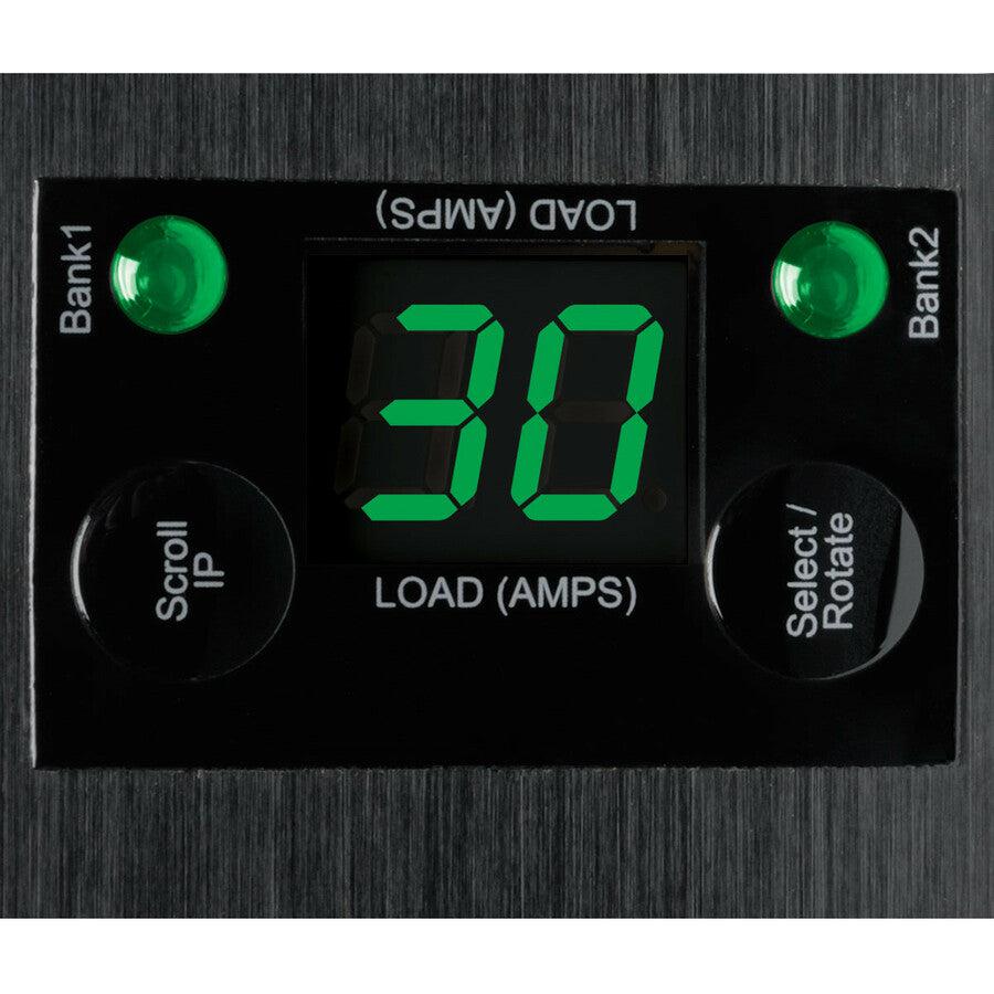 Tripp Lite 5/5.8Kw Single-Phase Monitored Pdu, Lx Interface, 208/240V Outlets (36 C13/6 C19), L6-30P, 10 Ft. Cord, 0U 1.8M/70 In. Height, Taa