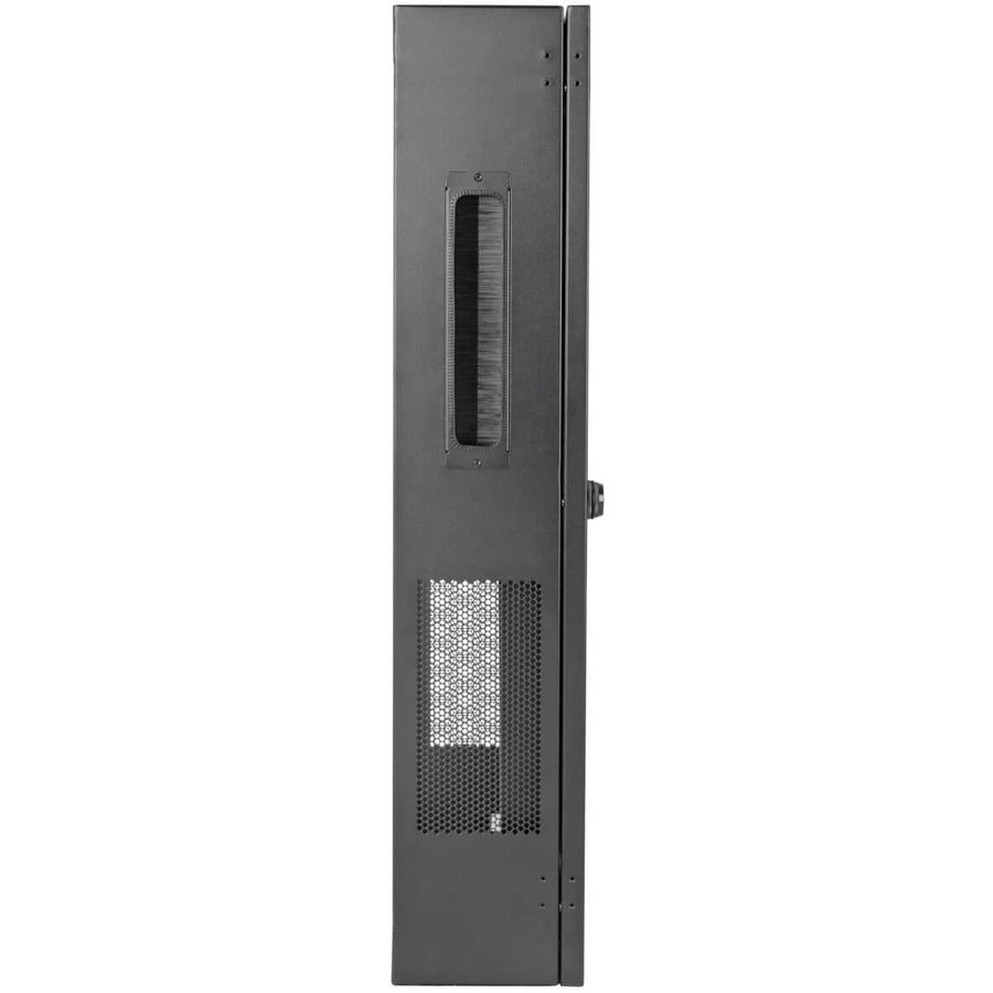 Tripp Lite 5U Low-Profile Vertical Wall Mount Structured Wiring Enclosure, Switch-Depth, Adjustable Equipment Brackets