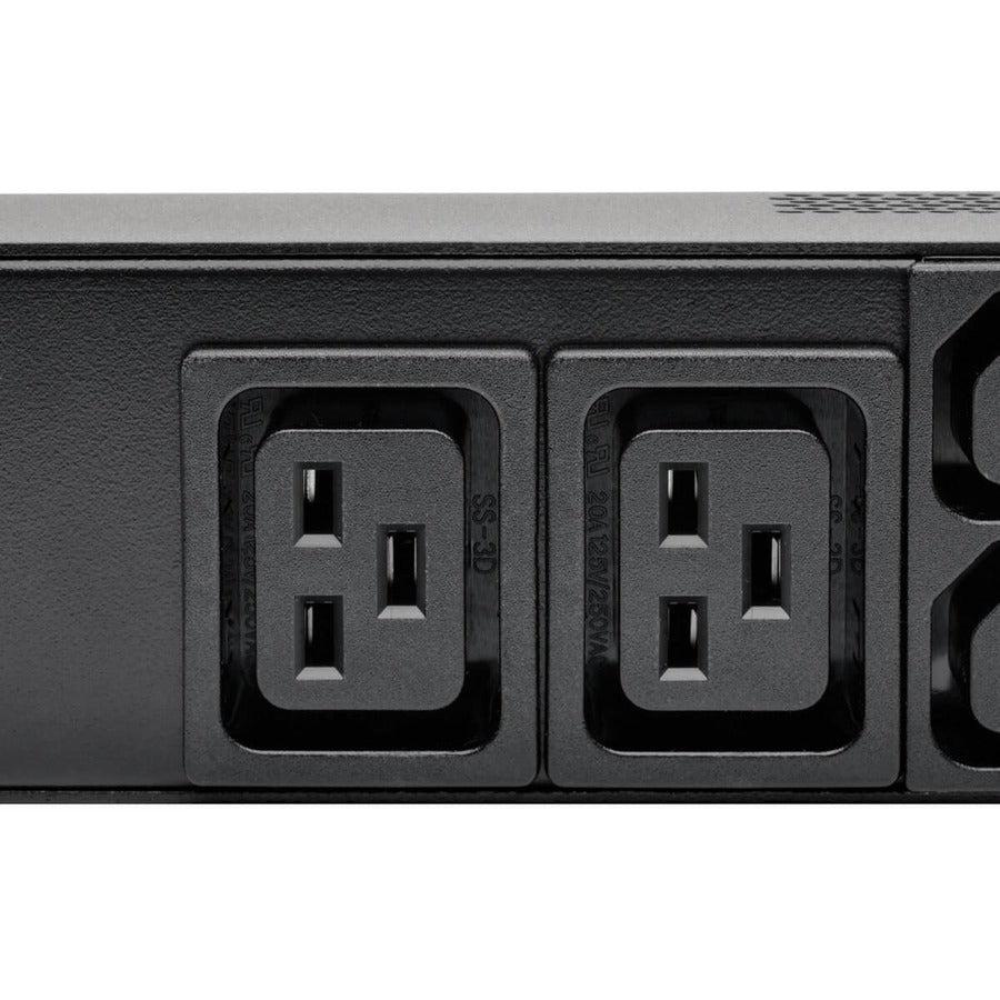 Tripp Lite 5.8Kw Single-Phase Metered Pdu, 208/240V Outlets (8 C19 And 40 C13), L6-30P, 10 Ft. Cord, 0U Vertical, Taa, 70 In.