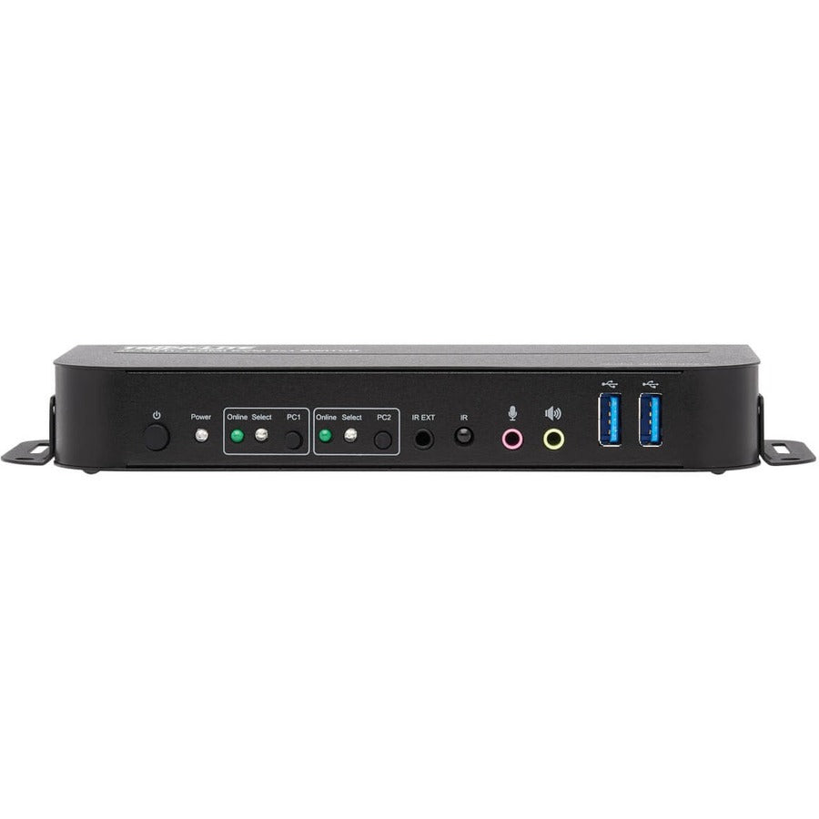Tripp Lite B005-Hua2-K 2-Port Hdmi/Usb Kvm Switch - 4K 60 Hz, Hdr, Hdcp 2.2, Ir, Usb Sharing, Usb 3.0 Cables