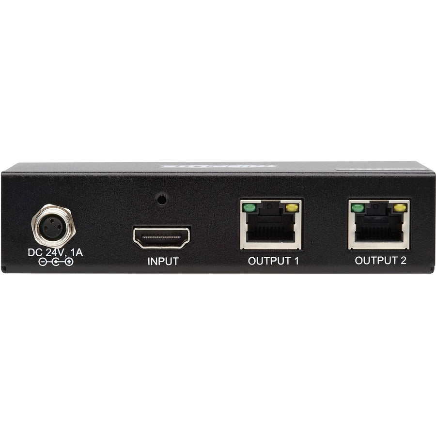 Tripp Lite B127A-002-Bhph2 2-Port Hdmi Over Cat6 Extender Kit, Splitter/2X Pigtail Receivers - 4K 60 Hz, Hdr, 4:4:4, Poc, 230 Ft. (70.1 M), Taa