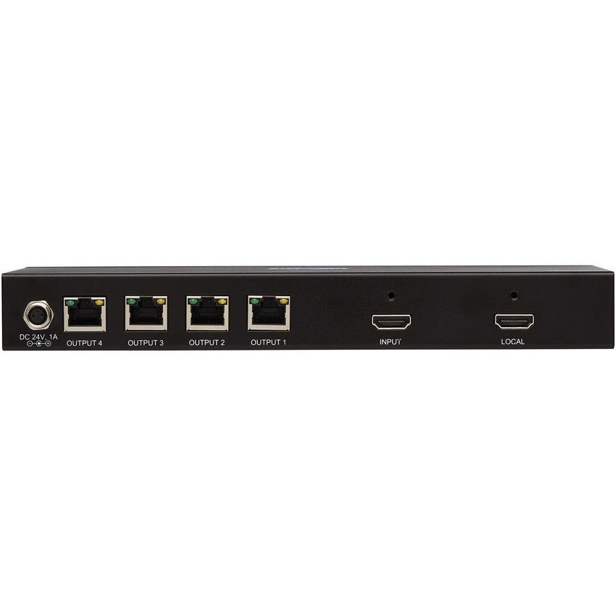 Tripp Lite B127A-004-Bhph3 4-Port Hdmi Over Cat6 Extender Kit, Splitter/3X Pigtail Receivers - 4K 60 Hz, Hdr, 4:4:4, Poc, 230 Ft. (70.1 M), Taa