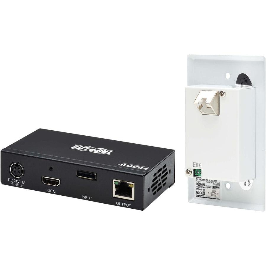 Tripp Lite B127A-1A1-Bdfh Displayport To Hdmi Over Cat6 Extender Kit, Box Transmitter/Wall Plate
