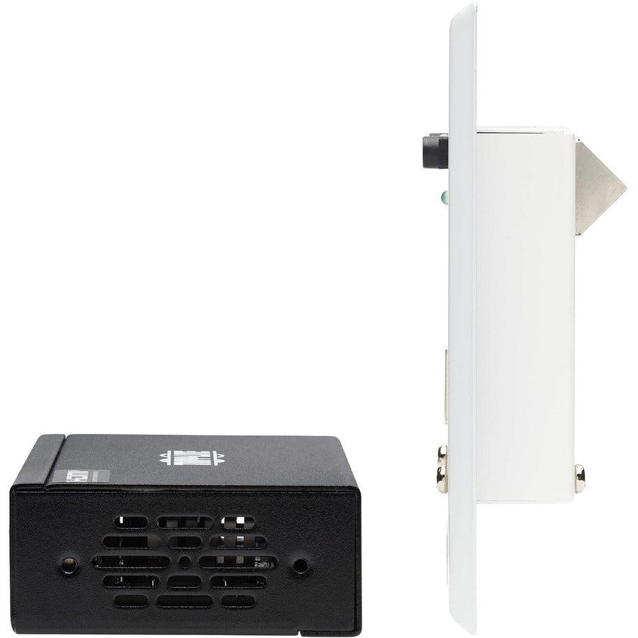 Tripp Lite B127A-1A1-Bhfh Hdmi Over Cat6 Extender Kit, Box Transmitter/Wall Plate Receiver, 4K 60 Hz, 4:4:4, Ir, Poc, Hdr, Hdcp 2.2, 230 Ft., Taa