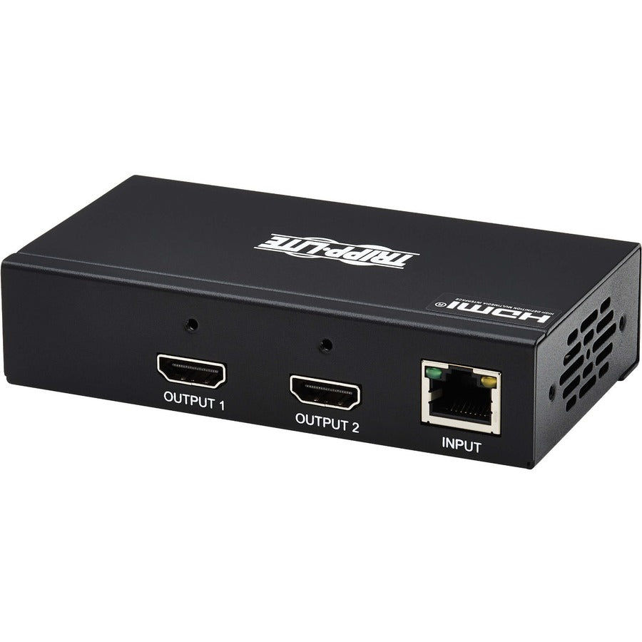 Tripp Lite B127A-2A0-Bh 2-Port Hdmi Over Cat6 Receiver - 4K 60 Hz, Hdr, 4:4:4, Poc, Hdcp 2.2, 230 Ft. (70.1 M), Taa