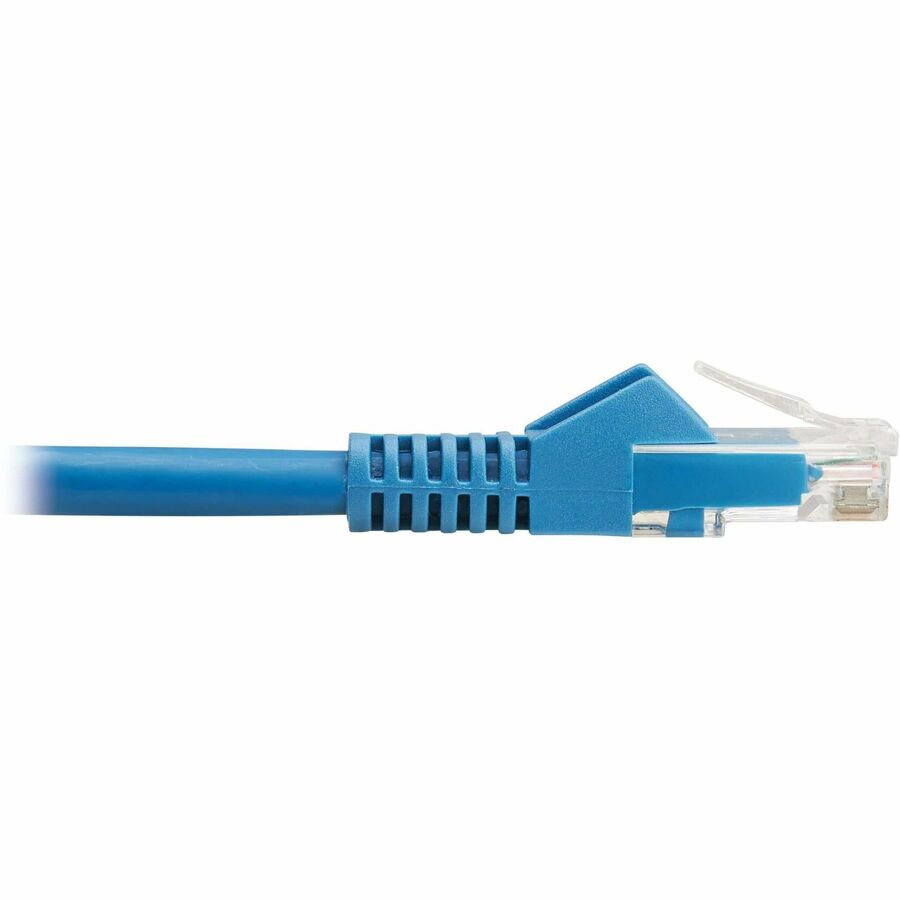 Tripp Lite Cat6 Gigabit Snagless Molded UTP Ethernet Cable (RJ45 M/M) PoE LSZH Blue 15 m
