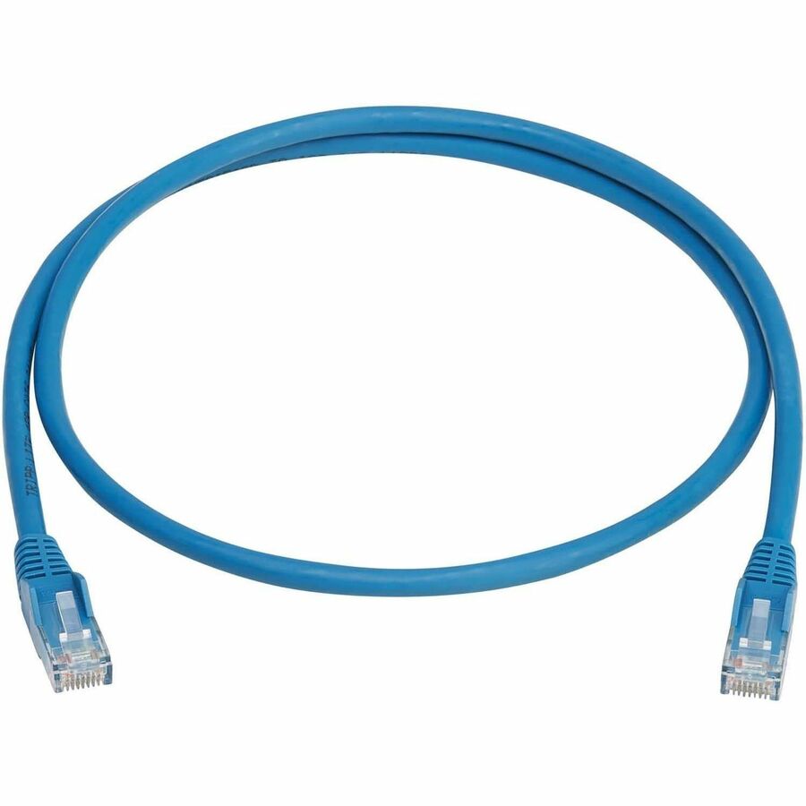 Tripp Lite Cat6 Gigabit Snagless Molded UTP Ethernet Cable (RJ45 M/M) PoE LSZH Blue 1.5 m