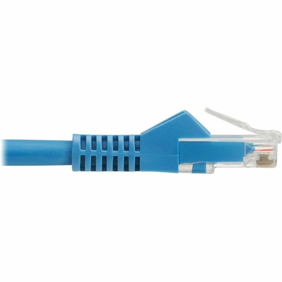 Tripp Lite Cat6 Gigabit Snagless Molded UTP Ethernet Cable (RJ45 M/M) PoE LSZH Blue 2 m