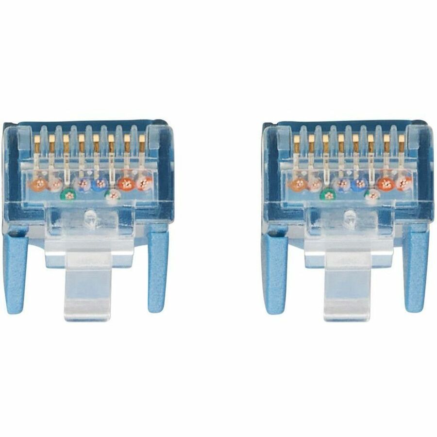 Tripp Lite Cat6 Gigabit Snagless Molded UTP Ethernet Cable (RJ45 M/M) PoE LSZH Blue 4 m
