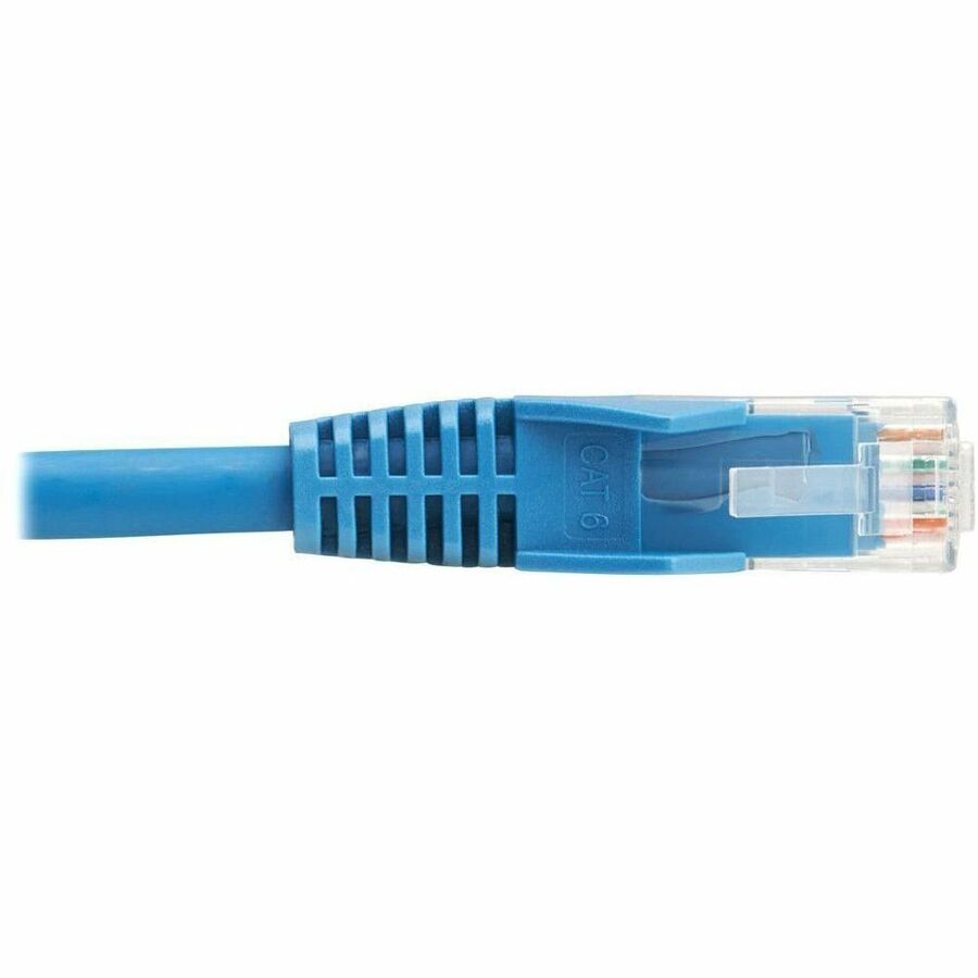 Tripp Lite Cat6 Gigabit Snagless Molded UTP Ethernet Cable (RJ45 M/M) PoE LSZH Blue 4 m