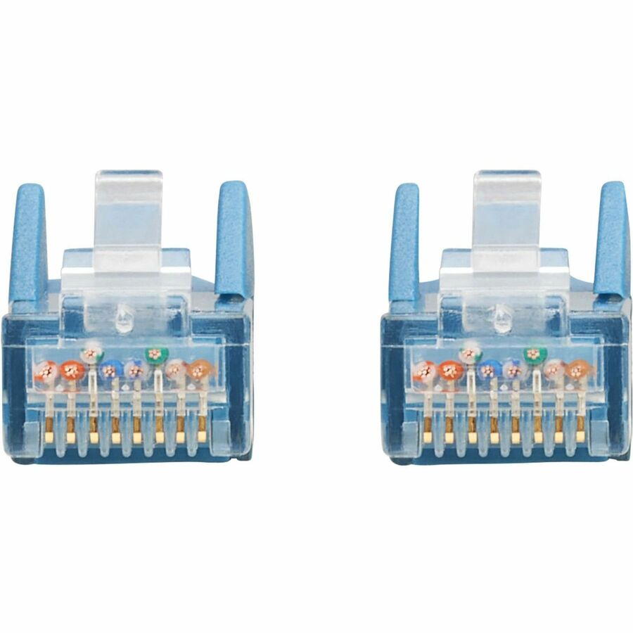 Tripp Lite Cat6 Gigabit Snagless Molded UTP Ethernet Cable (RJ45 M/M) PoE LSZH Blue 7 m