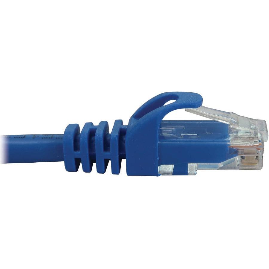 Tripp Lite Cat6a 10G Snagless Molded UTP Ethernet Cable (RJ45 M/M), PoE, Blue, 3 ft. (0.9 m)
