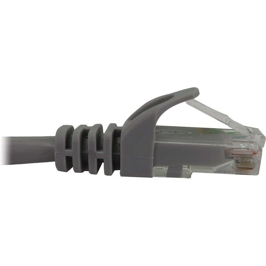 Tripp Lite Cat6a 10G Snagless Molded UTP Ethernet Cable (RJ45 M/M), PoE, Gray, 3 ft. (0.9 m)