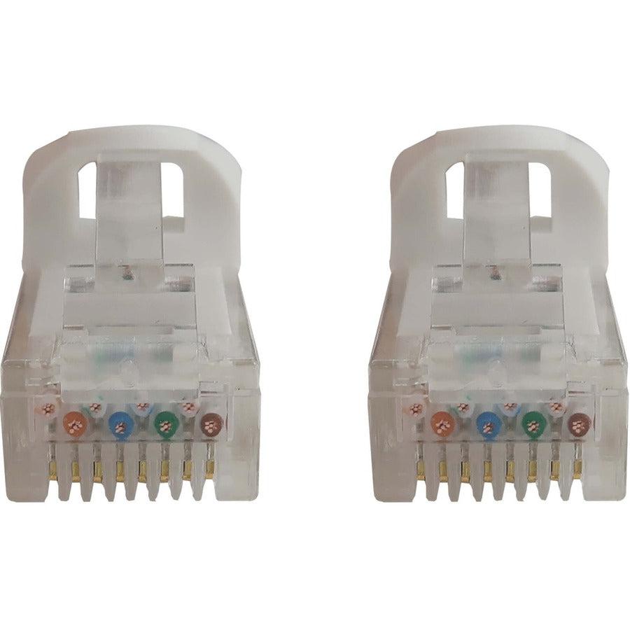 Tripp Lite Cat6a 10G Snagless Molded UTP Ethernet Cable (RJ45 M/M), PoE, White, 5 ft. (1.5 m)