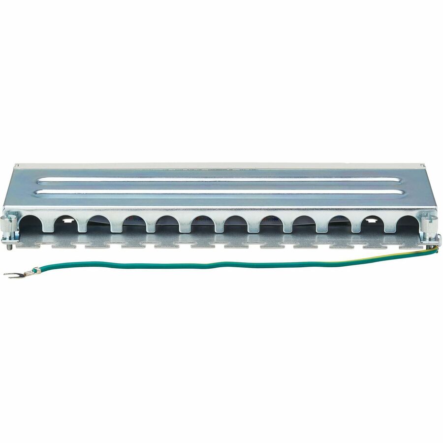 Tripp Lite Cat6a STP Patch Panel, 8 Ports, DIN Rail or Wall Mount, TAA - 8 Port(s) - 8 x