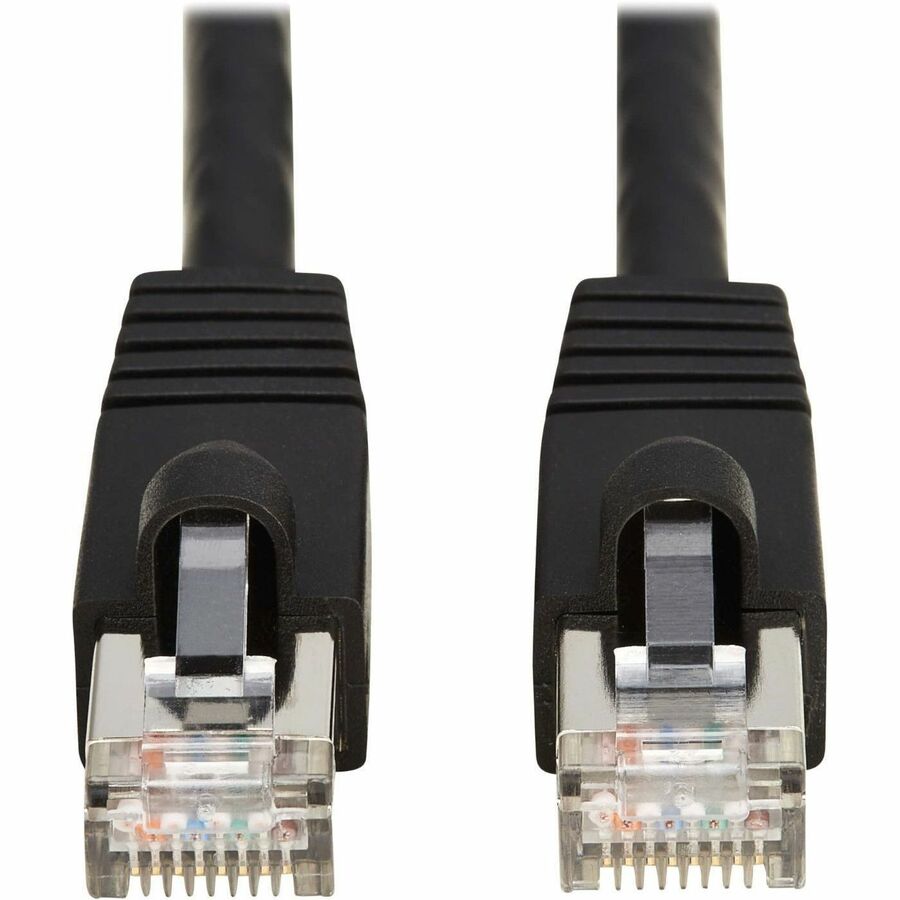 Tripp Lite Cat8 40G Snagless SSTP Ethernet Cable (RJ45 M/M), PoE, Blue, 1 ft. (0.3 m) - 1