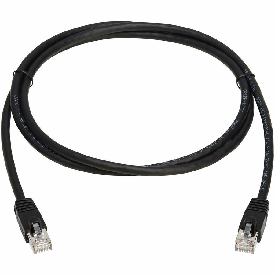 Tripp Lite Cat8 40G Snagless SSTP Ethernet Cable (RJ45 M/M), PoE, Blue, 5 ft. (1.5 m) - 5