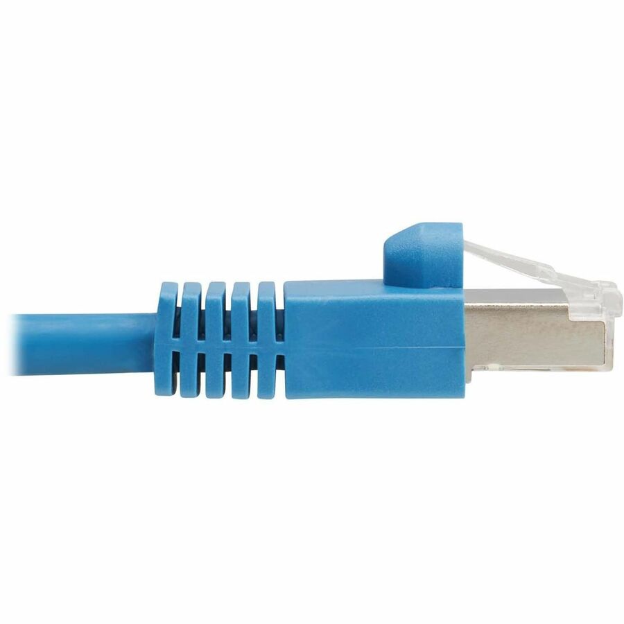 Tripp Lite Cat8 40G Snagless SSTP Ethernet Cable (RJ45 M/M), PoE, LSZH, Blue, 1.5 m (4.9