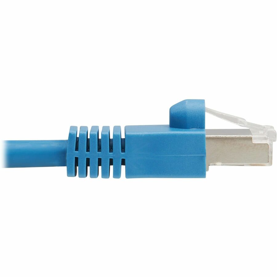 Tripp Lite Cat8 40G Snagless SSTP Ethernet Cable (RJ45 M/M), PoE, LSZH, Blue, 3 m (9.8
