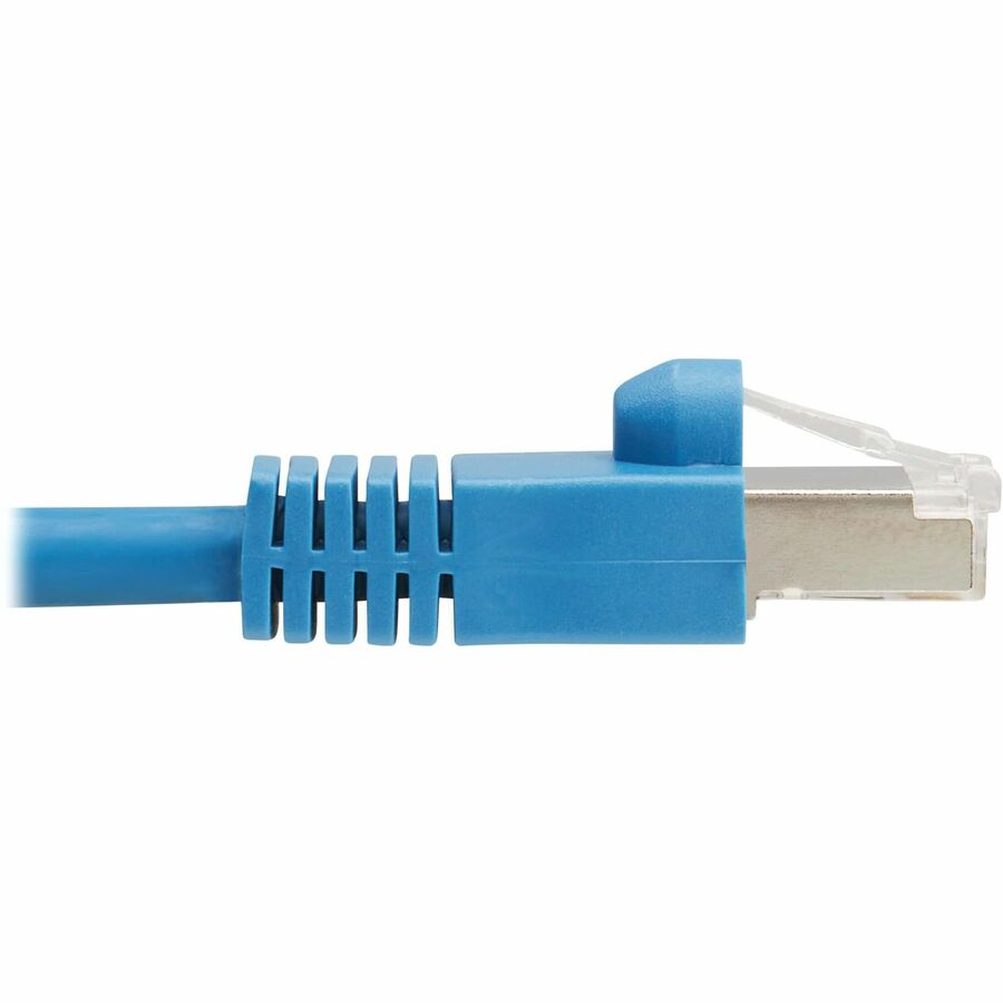 Tripp Lite Cat8 40G Snagless SSTP Ethernet Cable (RJ45 M/M), PoE, LSZH, Blue, 3.5 m (11.5