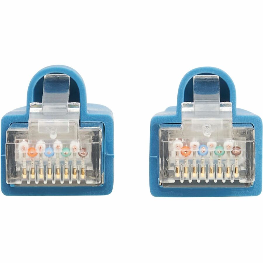 Tripp Lite Cat8 40G Snagless SSTP Ethernet Cable (RJ45 M/M), PoE, LSZH, Blue, 3.5 m (11.5