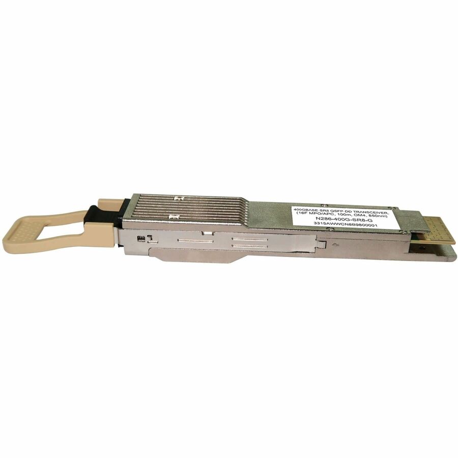 Tripp Lite Cisco-Compatible QSFP-DD Transceiver - 400GBase-SR8, MPO/APC MMF, 400 Gbps,