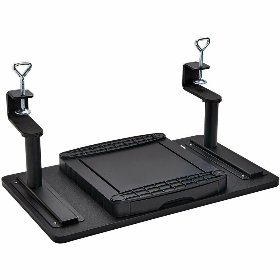 Tripp Lite Desk-Clamp Monitor Riser with Storage Drawer, TAA - 40 lb Load Capacity - 6.5"