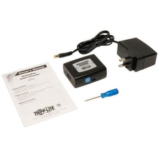 Tripp Lite Displayport Extender Equalizer, Repeater For Video & Audio 1920 X 1200 At 60Hz / 1080P (Displayport F/F), Up To 45.72 M (150-Ft.)