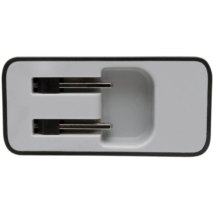 Tripp Lite Dual-Port Usb Wall Charger With Pd Charging - Usb Type-C (39W) & Usb Type-A (5V 2.4A/12W)