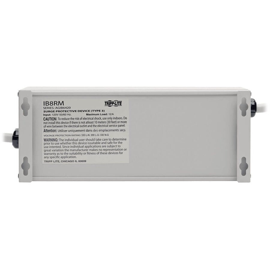 Tripp Lite Ib8Rm Surge Protector 8 Ac Outlet(S) 120 V 3.7 M