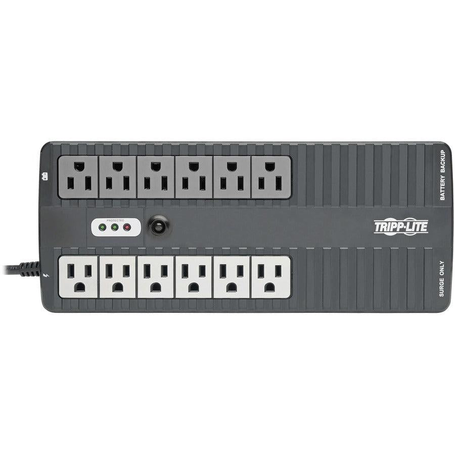 Tripp Lite Internet Office 120V 750Va 450W Standby Ups, Ultra-Compact Desktop, Usb Port