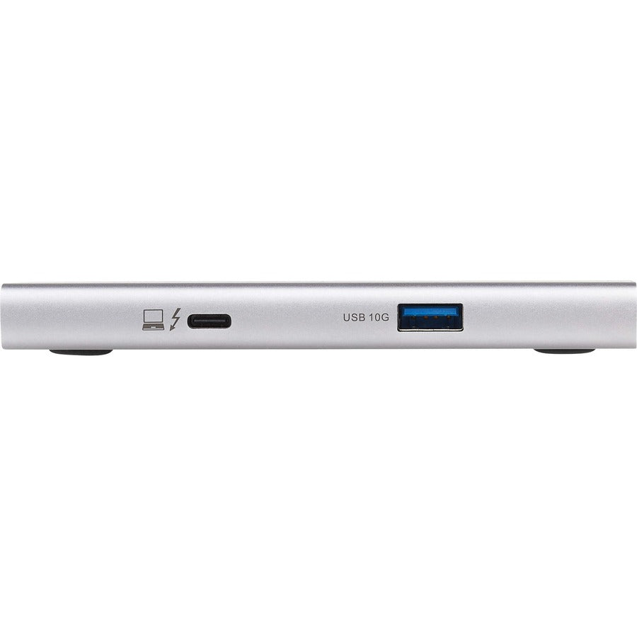 Tripp Lite Mtb4-Hub3-01 4-Port Thunderbolt 4 Hub - 8K, 2X 4K 60 Hz, Usb 3.2 Gen 2, Usb-A Port, 100W Charging, Gray
