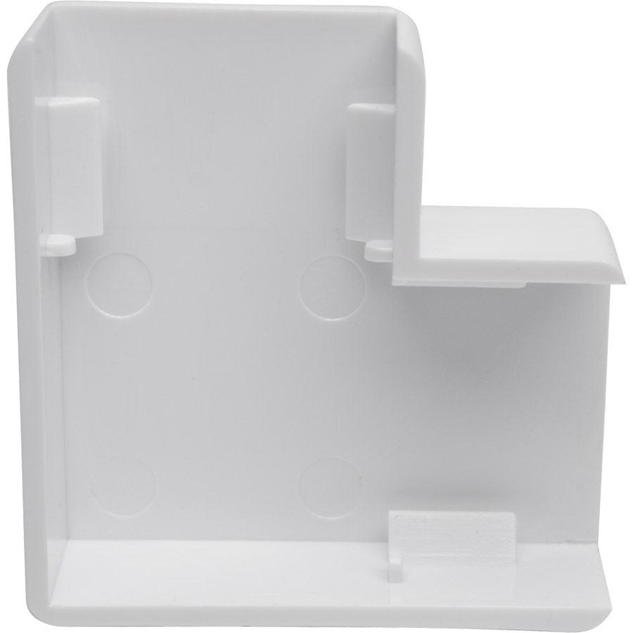 Tripp Lite N080-C25-L-Wh Raceway L Connector, 20 Pack, White, Taa