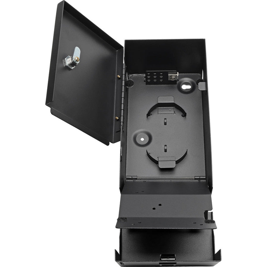 Tripp Lite N492-Wm2-Bk Wall-Mount Fiber Optic Distribution Enclosure, 2-Panel Capacity