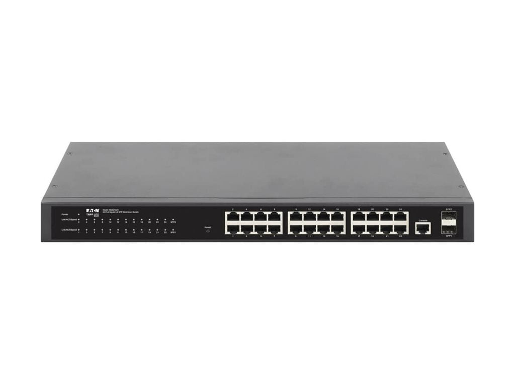 Tripp Lite NGS24C2-1 24-Port Managed Gigabit Switch for IT Pros