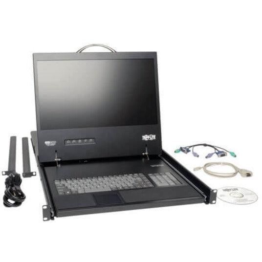 Tripp Lite Netcommander 16-Port Cat5 1U Rack-Mount Console Kvm Switch With 19-In. Lcd