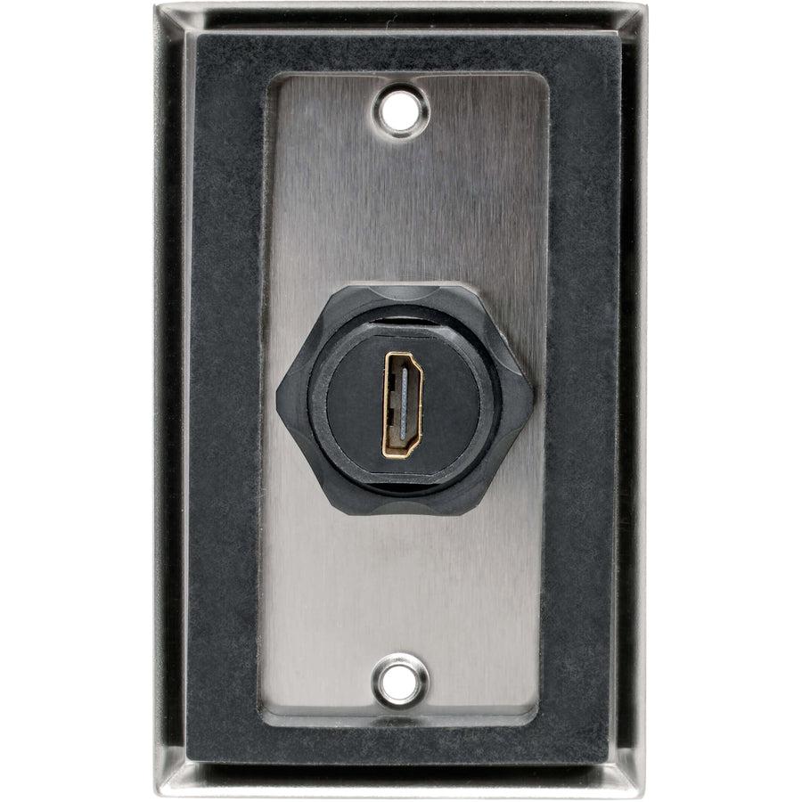 Tripp Lite P569-000-Ff-Ind 4K Hdmi Coupler With Ethernet (F/F), Industrial High Speed, 4K 60 Hz, Hdr, Ip68 Rated, Dust Cap