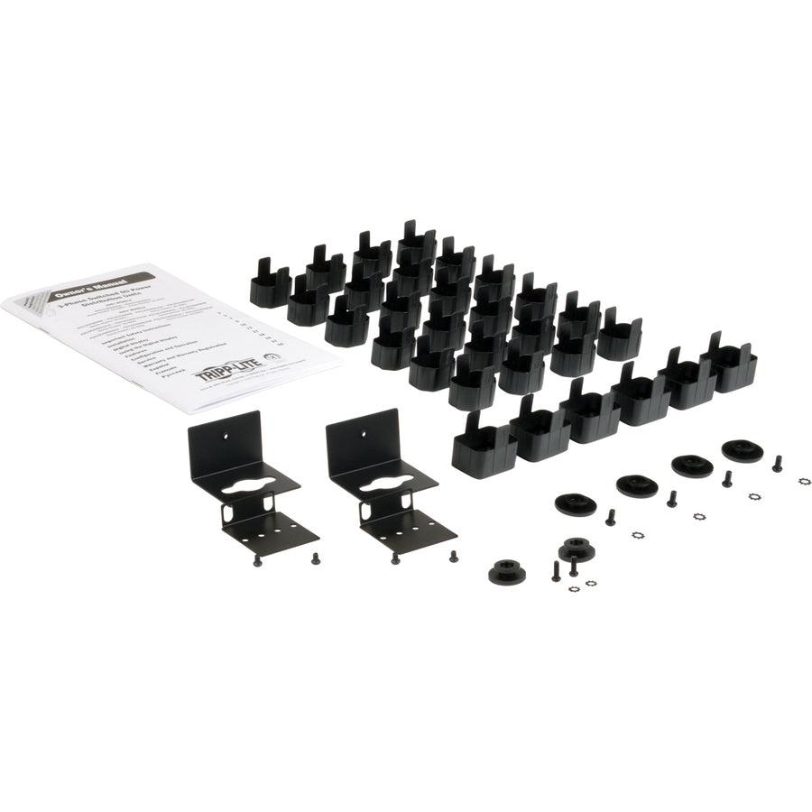 Tripp Lite Pdu3Xmv6G32 3-Phase Local Metered Pdu, 23Kw, 42 208-240V Outlets (36 C13, 6 C19), Iec309 32A Red (3P+N+E) 360-415V Input, 0U Vertical, Taa