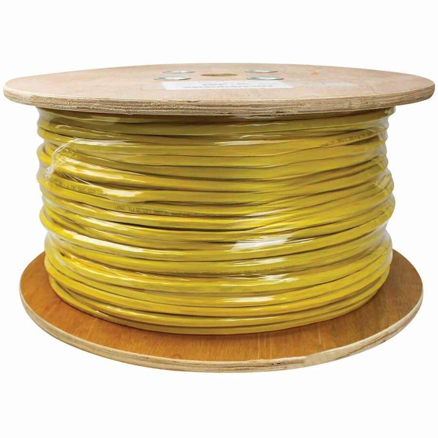 Tripp Lite Plenum-Rated Bulk Access Control Cable Yellow 1000 ft. (305